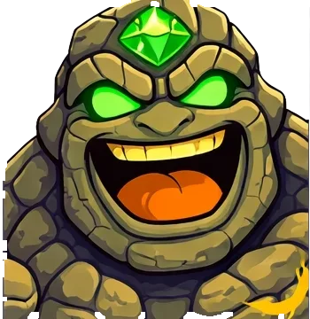 Pebble the Devourer — Earth tank hero in Nebulagon